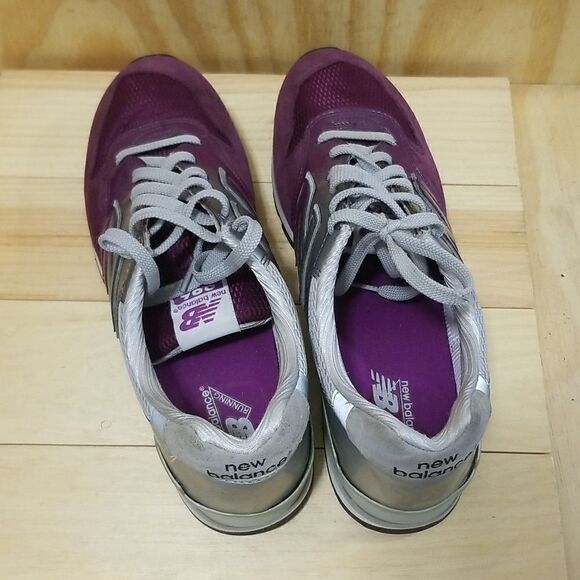 New Balance 996 – White / Blue & Purple / Silver Mens size 10 1/2 - Picture 5 of 9